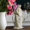 Grenfell Wine Drawstring Bag feature Grenfell Wine Drawstring Bag feature