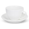 Isisford Cup and Saucer white