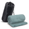 Leura Fleece Blanket in Carry Bag grey