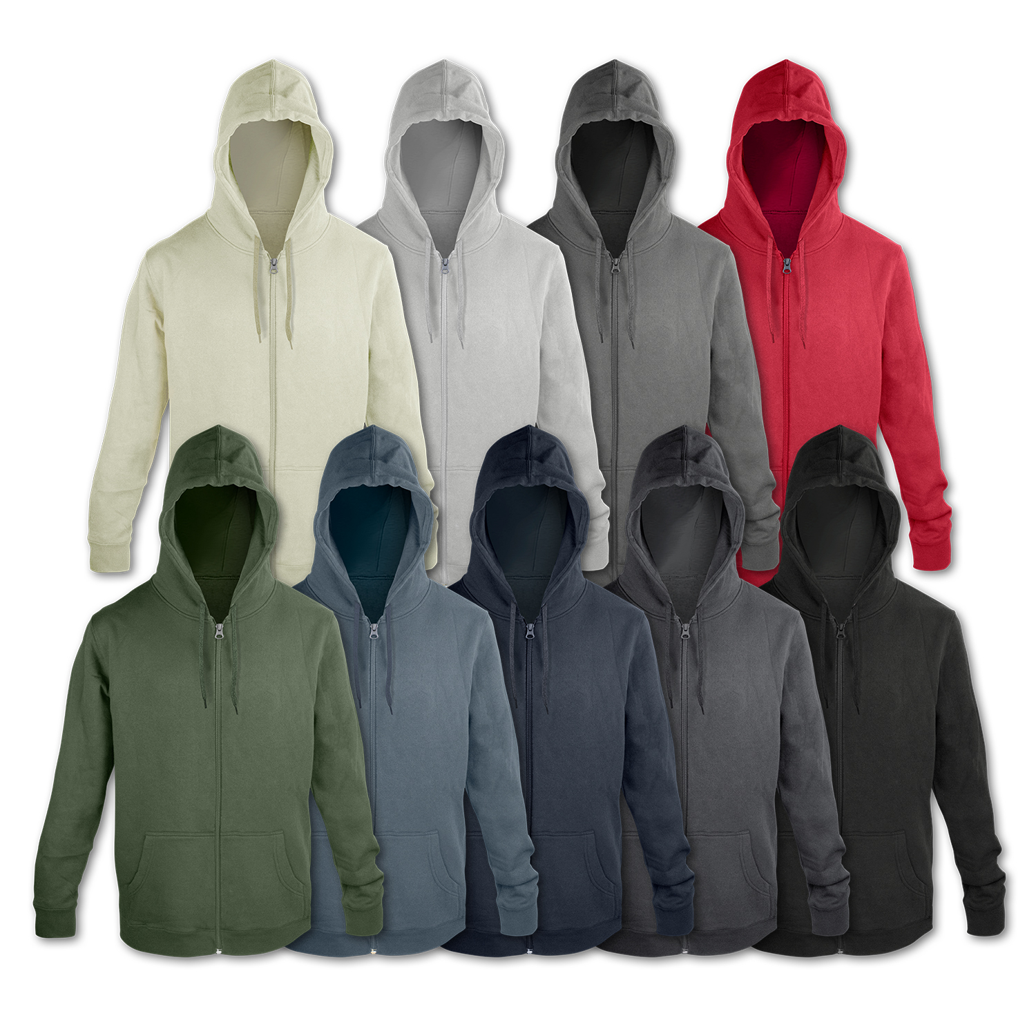 Skipton Unisex Hoodie colour range Skipton Unisex Hoodie colour range