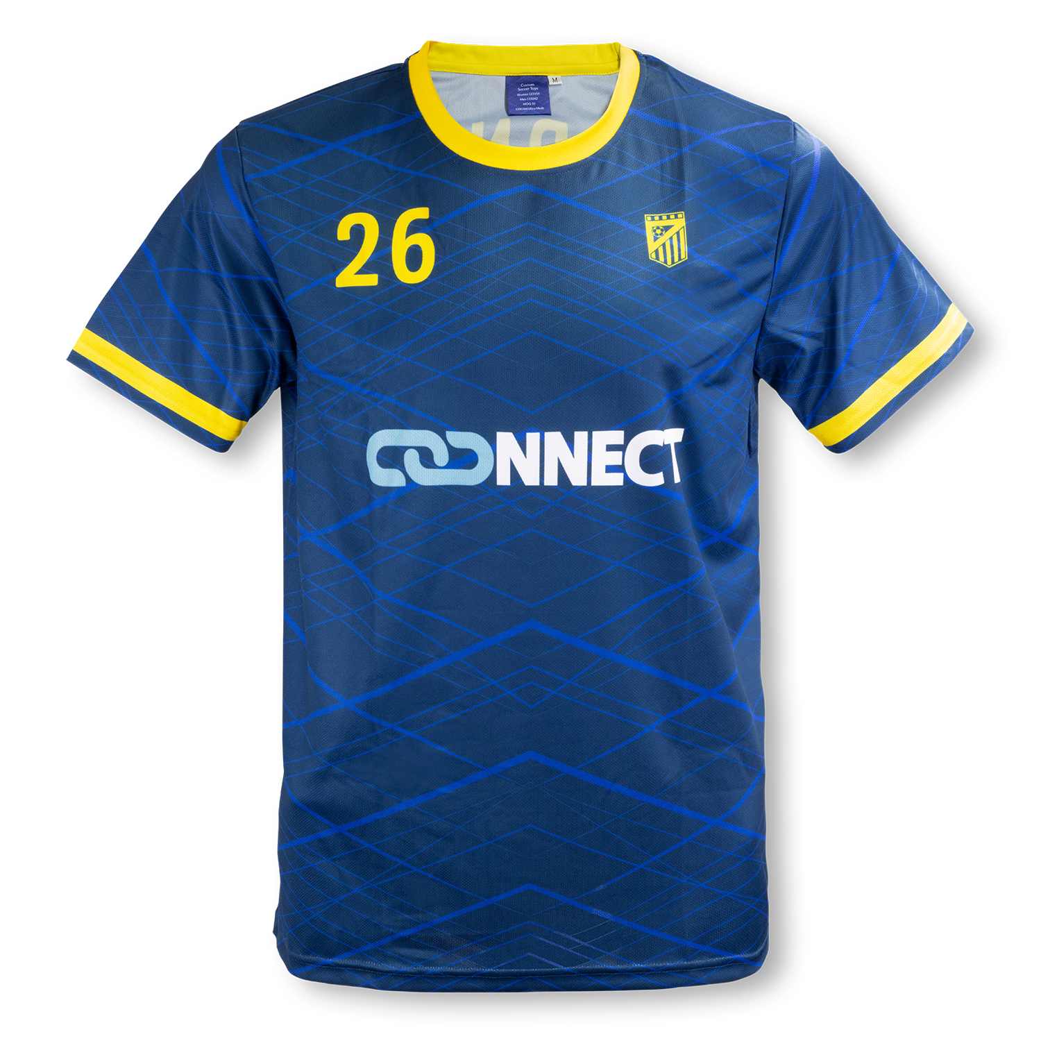 Warialda Mens Soccer Top front Warialda Mens Soccer Top front