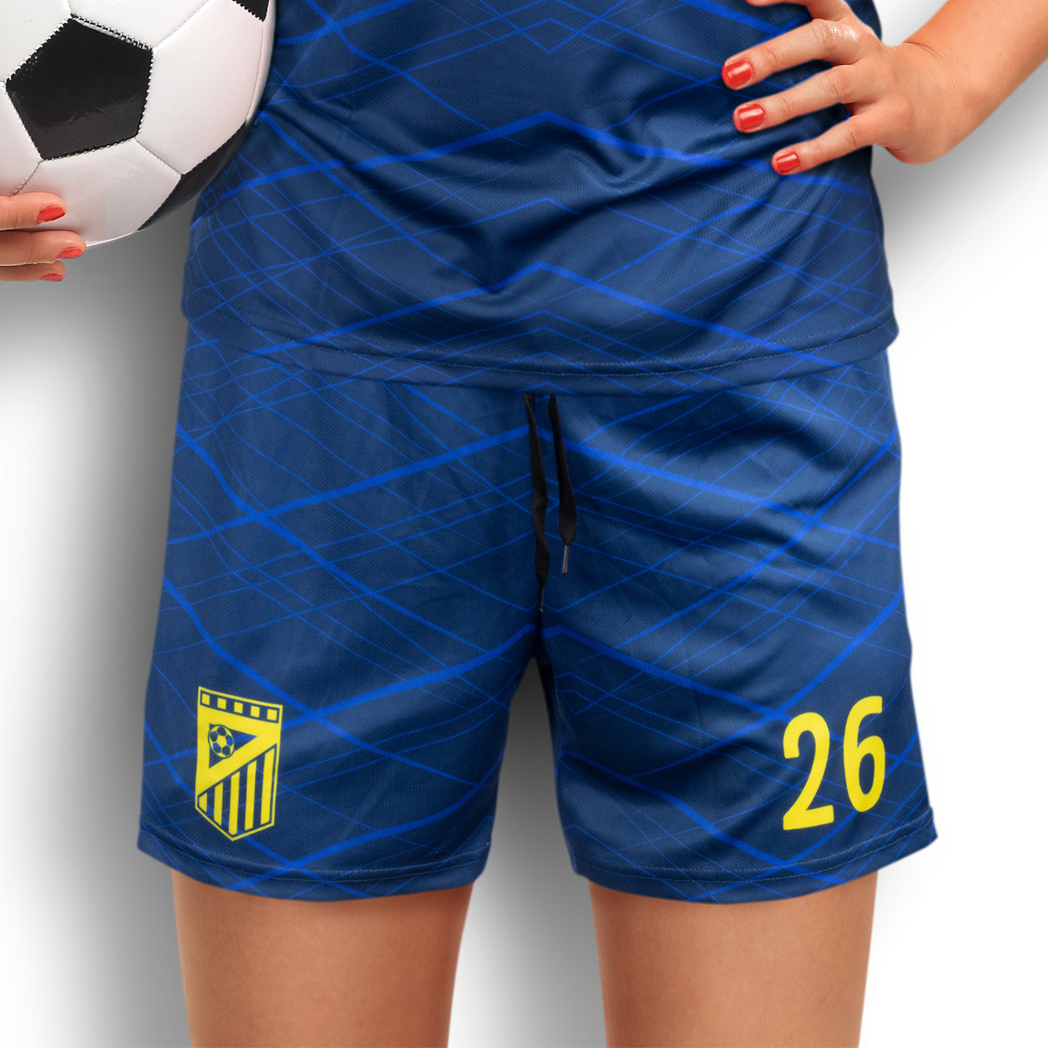 Warialda Womens Soccer Shorts main Warialda Womens Soccer Shorts main