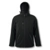 Watervale Mens Softshell Jacket black Watervale Mens Softshell Jacket black
