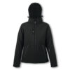 Watervale Womens Softshell Jacket black