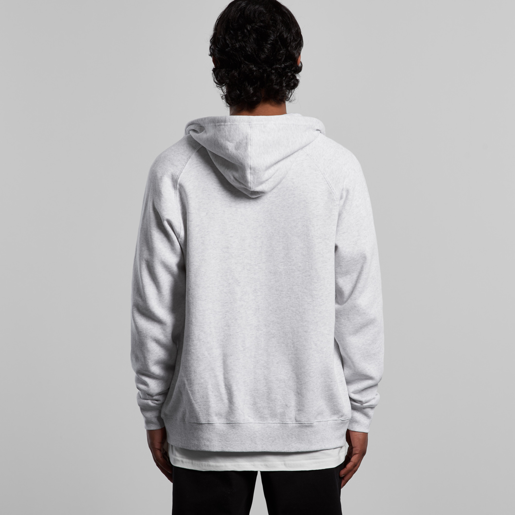 ASColour Mens Official Zip Hood back ASColour Mens Official Zip Hood back