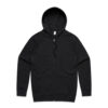 ASColour Mens Official Zip Hood black ASColour Mens Official Zip Hood black