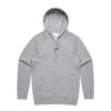 ASColour Mens Official Zip Hood grey marle scaled ASColour Mens Official Zip Hood grey marle scaled