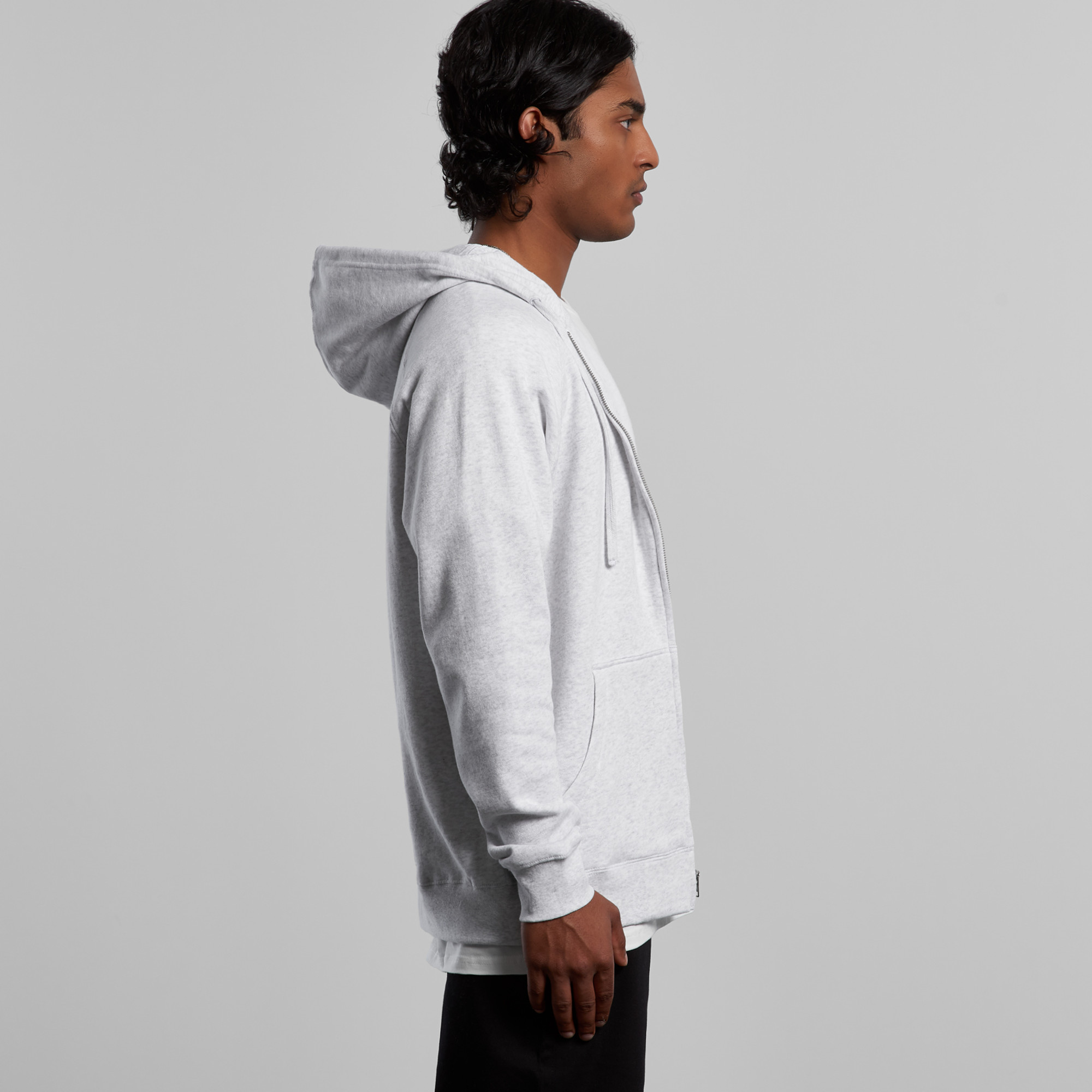 ASColour Mens Official Zip Hood side ASColour Mens Official Zip Hood side