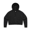 ASColour Womens Crop Hood black ASColour Womens Crop Hood black