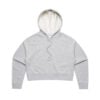 ASColour Womens Crop Hood grey marle scaled ASColour Womens Crop Hood grey marle scaled