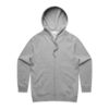 ASColour Womens Official Zip Hood grey marle scaled