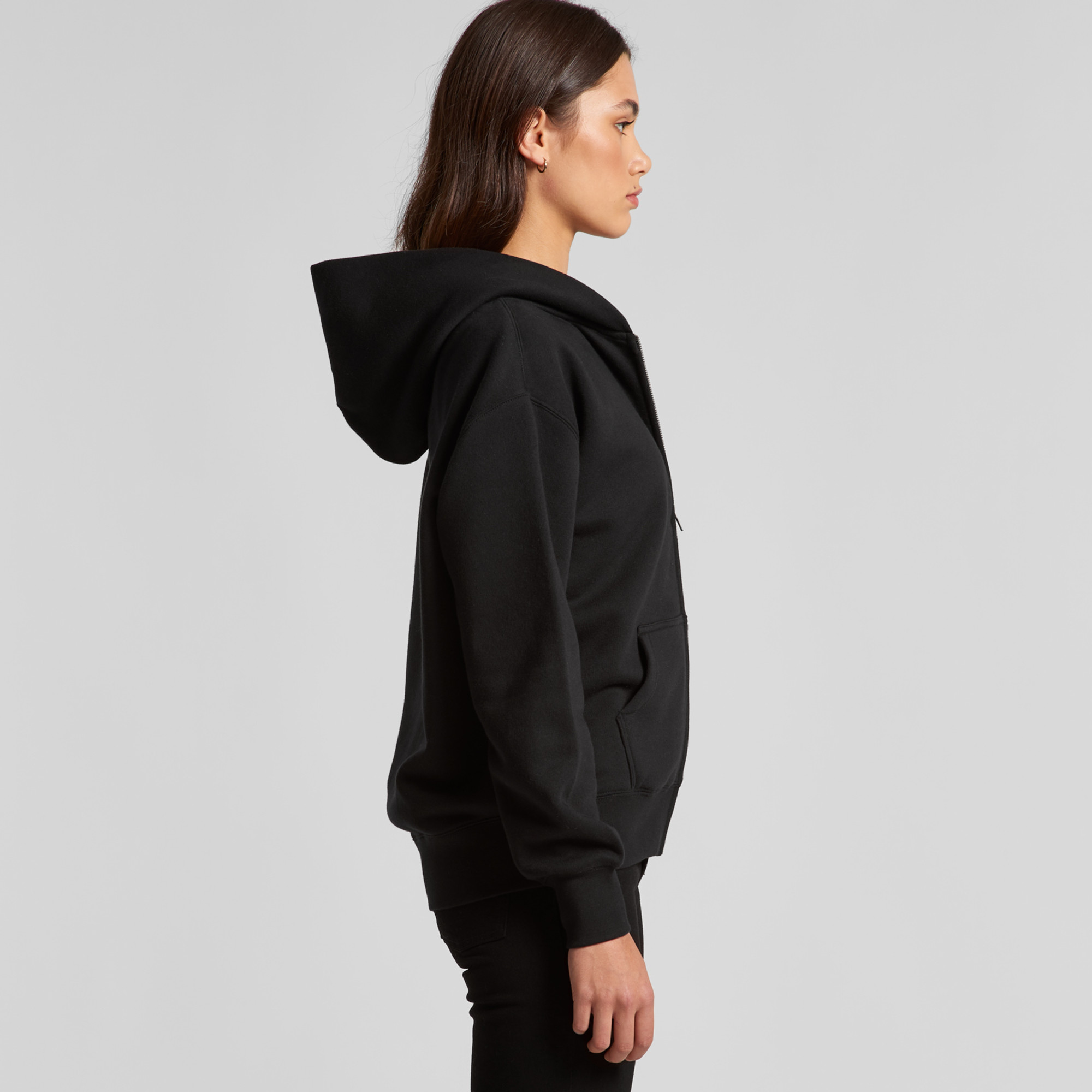 ASColour Womens Relax Zip side ASColour Womens Relax Zip side