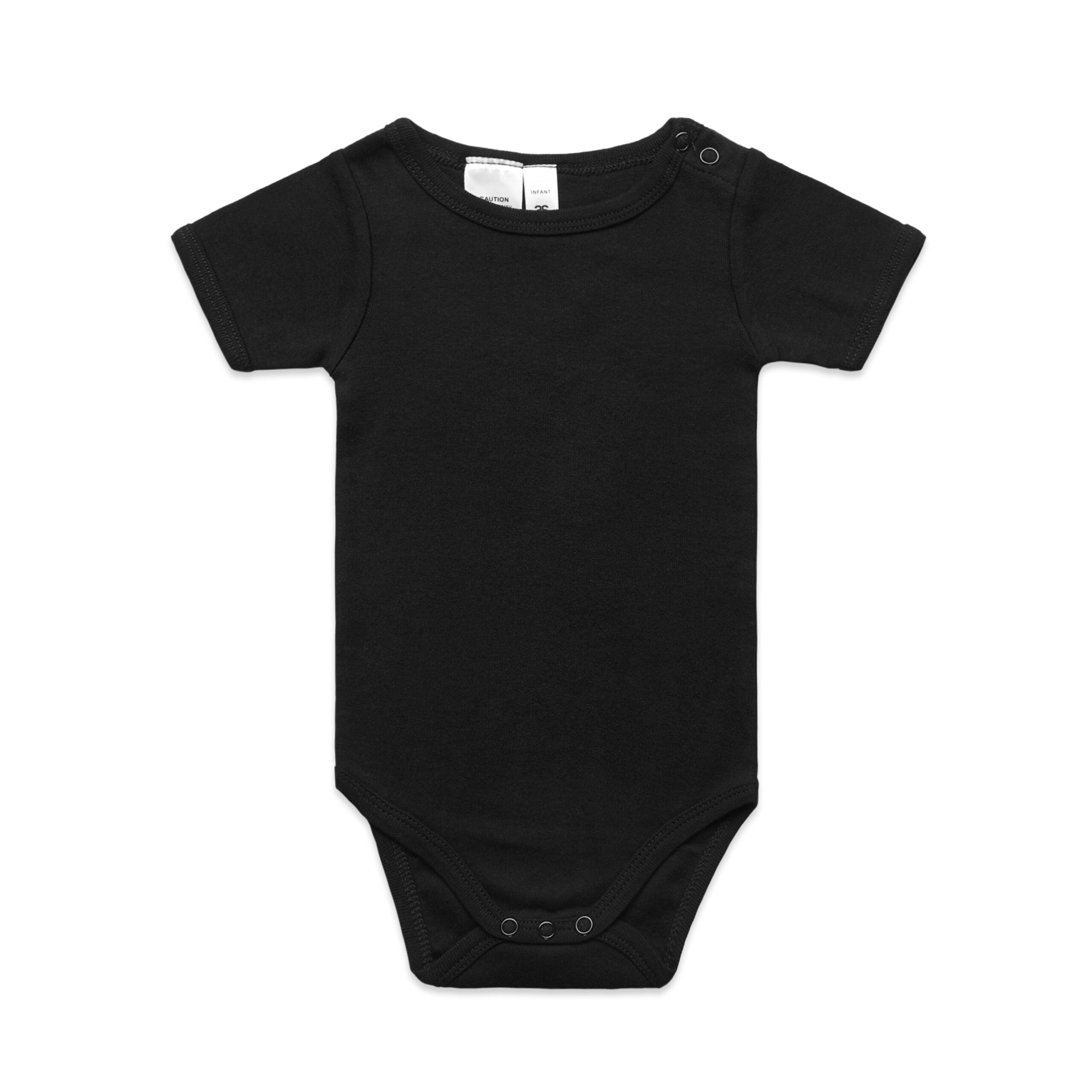 ASColour Infant Mini Me One Piece black scaled ASColour Infant Mini Me One Piece black scaled