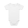 ASColour Infant Mini Me One Piece white scaled ASColour Infant Mini Me One Piece white scaled