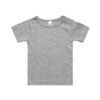 ASColour Infant Wee Tee grey marle scaled