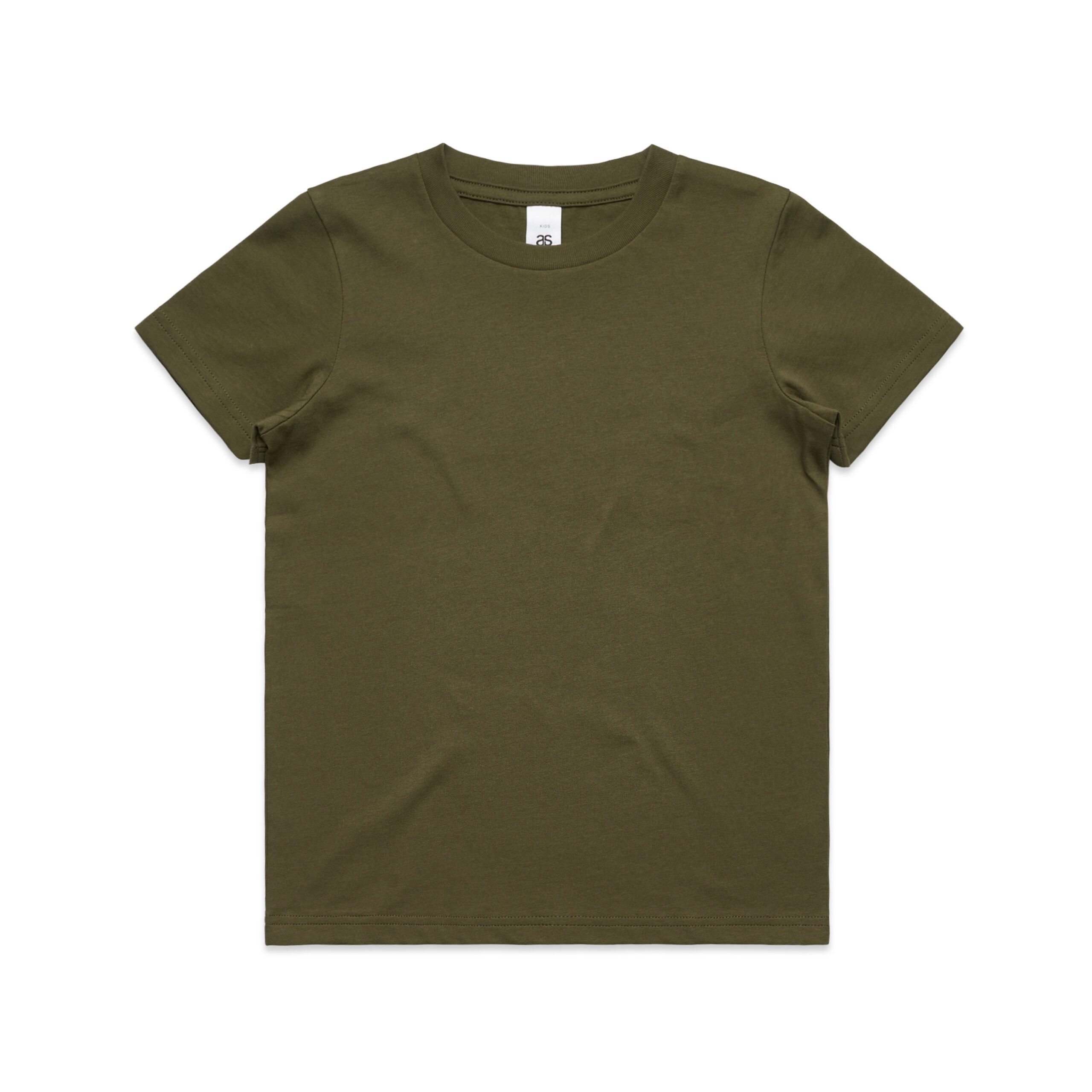 ASColour Kids Staple Tee army scaled ASColour Kids Staple Tee army scaled