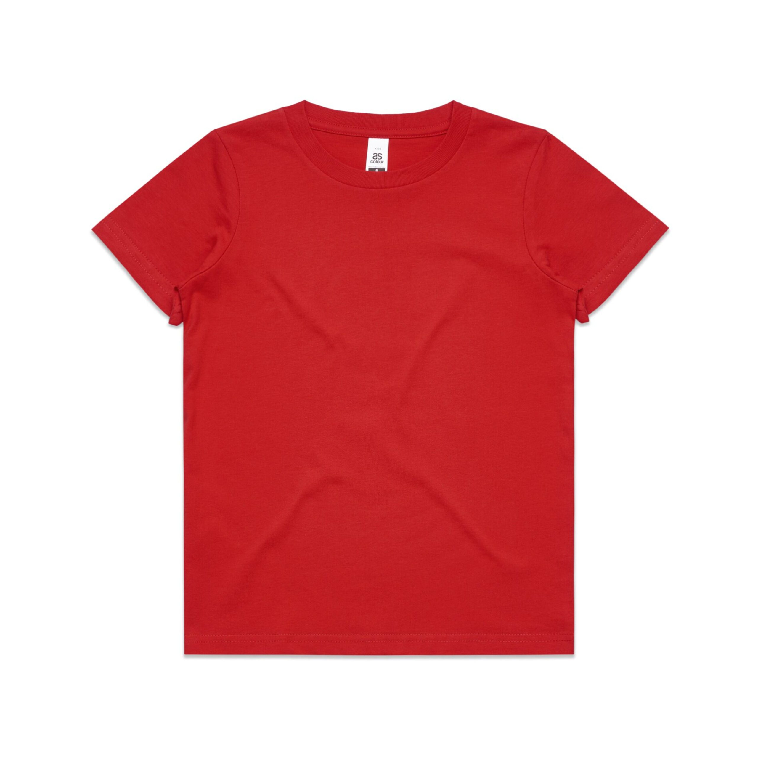 ASColour Kids Staple Tee red scaled ASColour Kids Staple Tee red scaled
