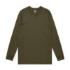 ASColour Mens Base LS Tee army scaled ASColour Mens Base LS Tee army scaled