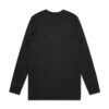 ASColour Mens Base LS Tee black back ASColour Mens Base LS Tee black back