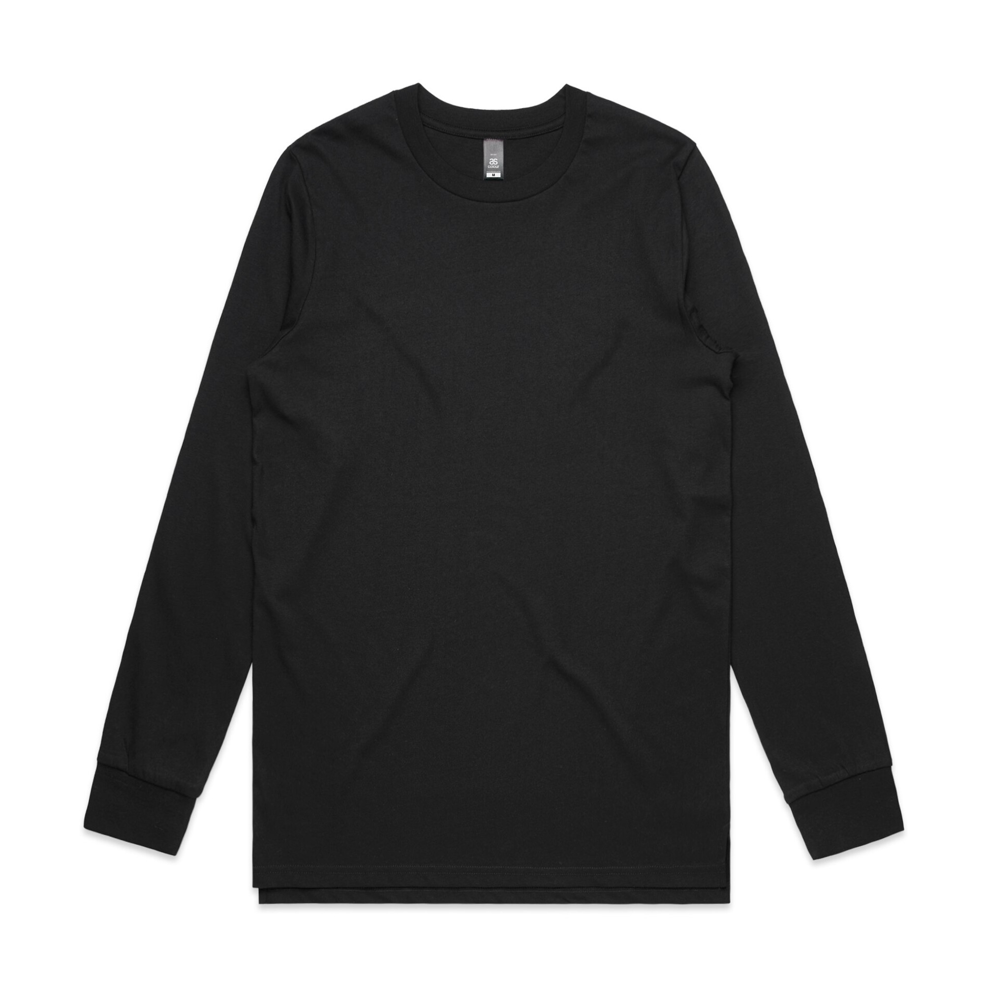 ASColour Mens Base LS Tee black ASColour Mens Base LS Tee black
