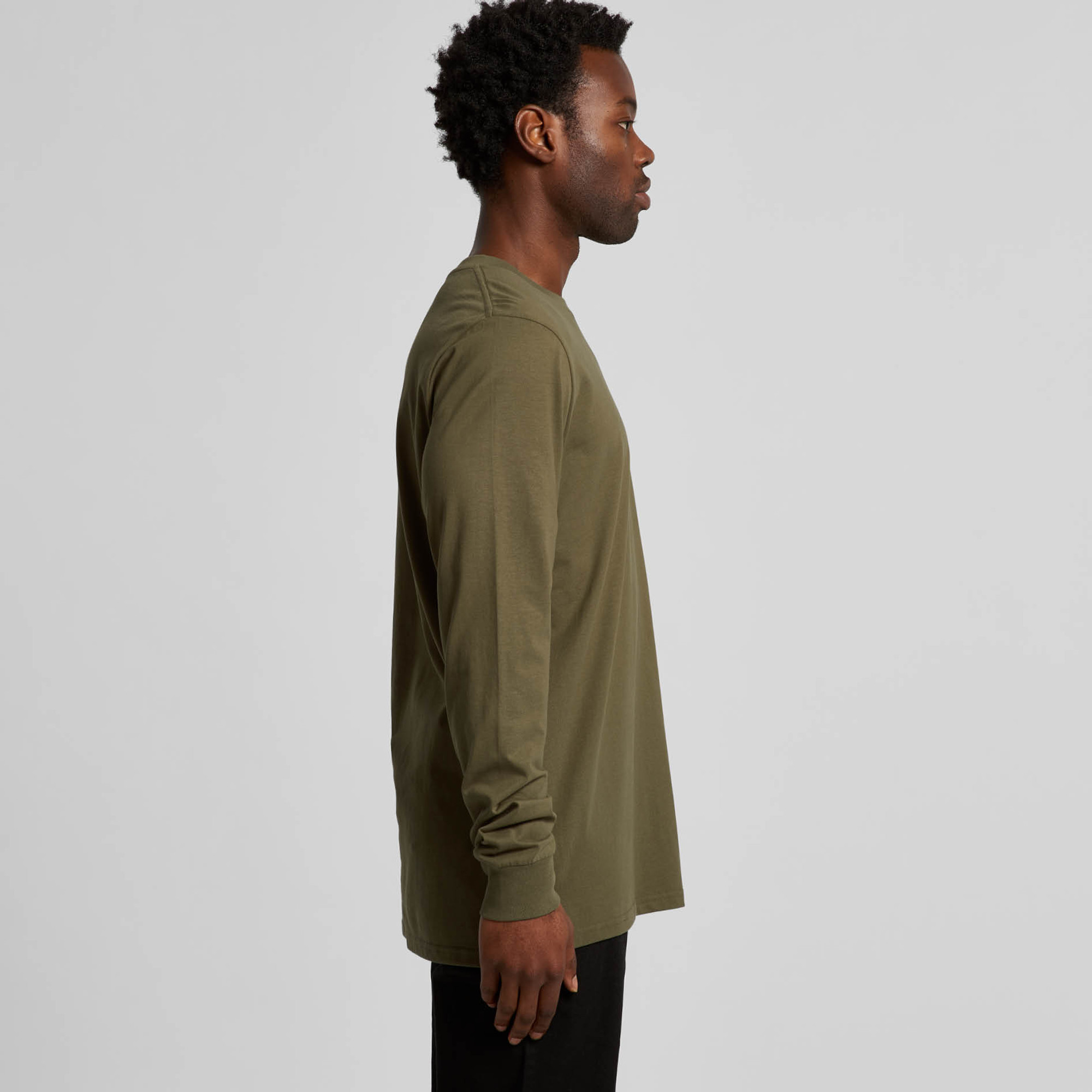 ASColour Mens Base LS Tee side ASColour Mens Base LS Tee side