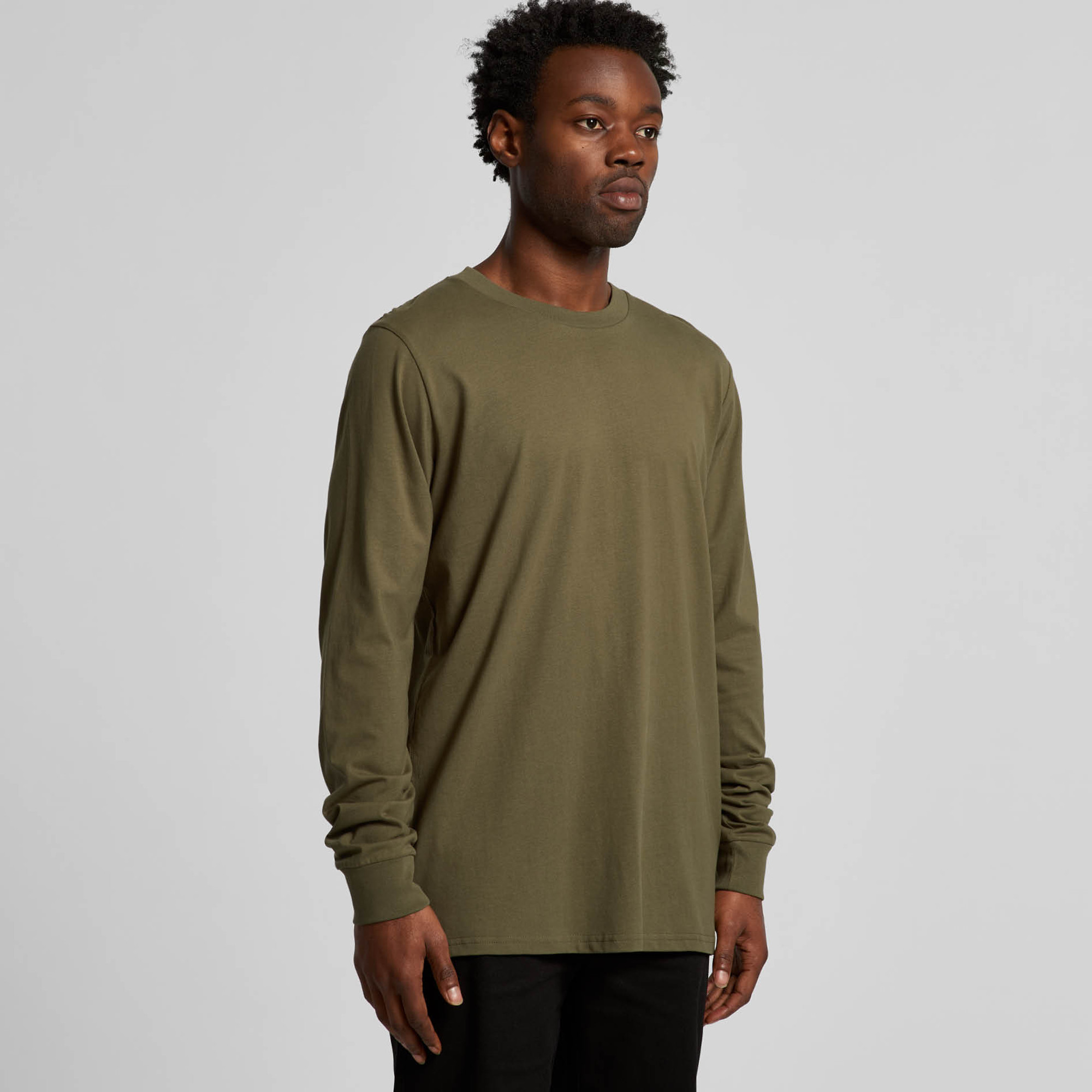 ASColour Mens Base LS Tee turn ASColour Mens Base LS Tee turn