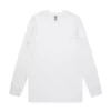 ASColour Mens Base LS Tee white scaled ASColour Mens Base LS Tee white scaled