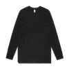 ASColour Mens Base Organic LS Tee black scaled ASColour Mens Base Organic LS Tee black scaled