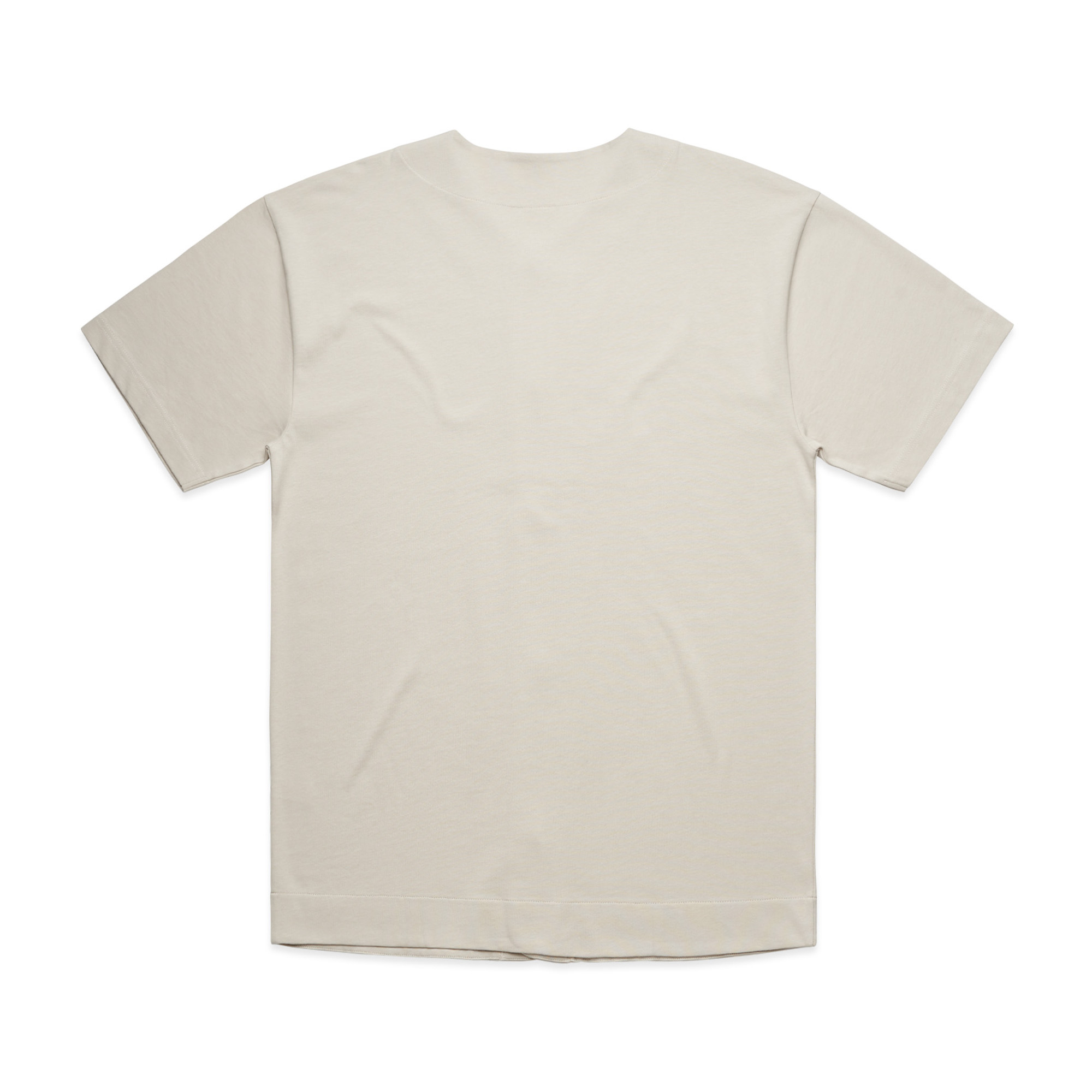 ASColour Mens Baseball Jersey bone back ASColour Mens Baseball Jersey bone back