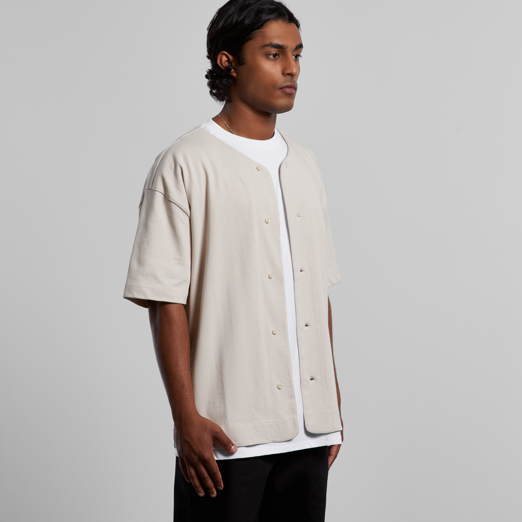 ASColour Mens Baseball Jersey turn ASColour Mens Baseball Jersey turn