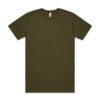 ASColour Mens Block Tee army ASColour Mens Block Tee army