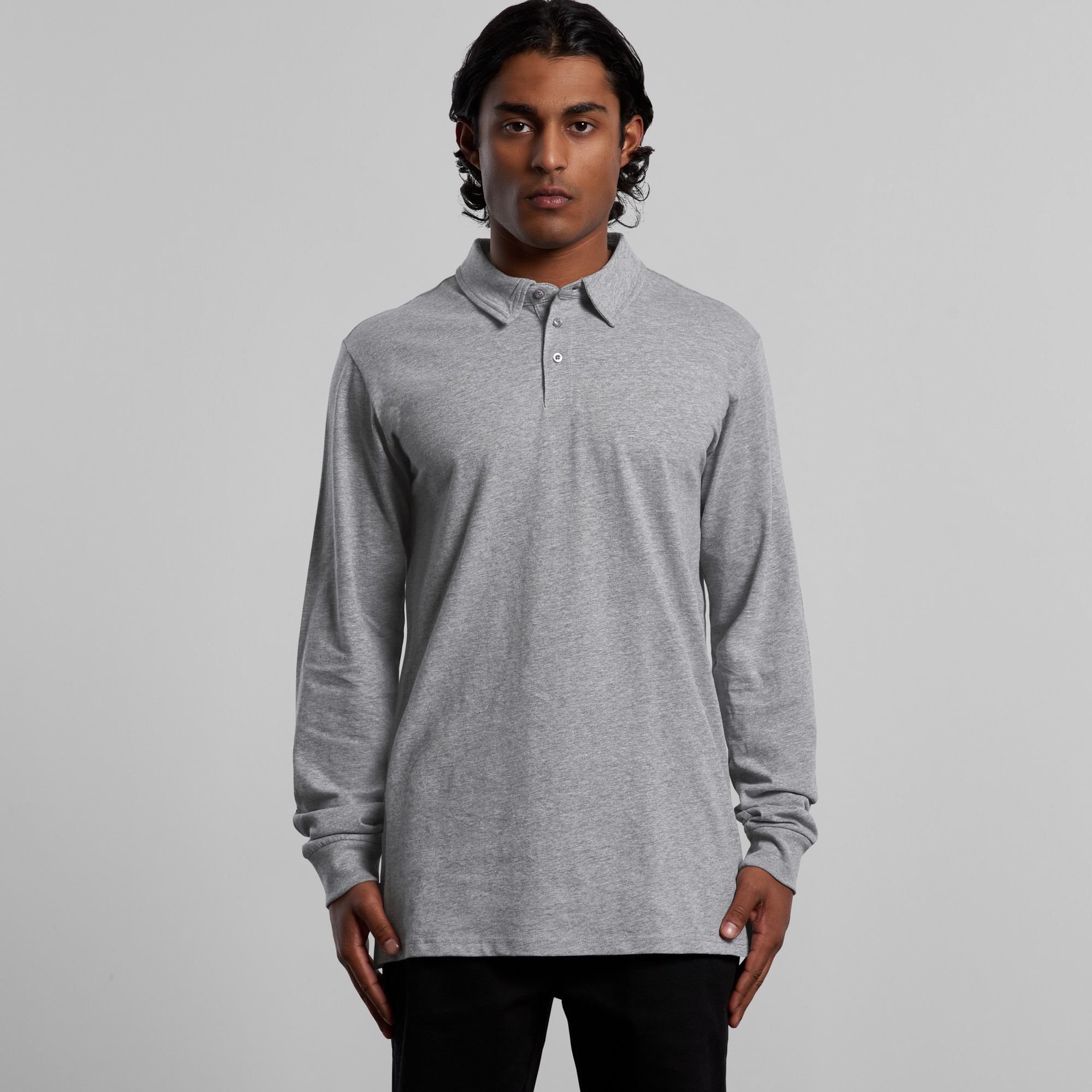 ASColour Mens Chad LS Polo main ASColour Mens Chad LS Polo main