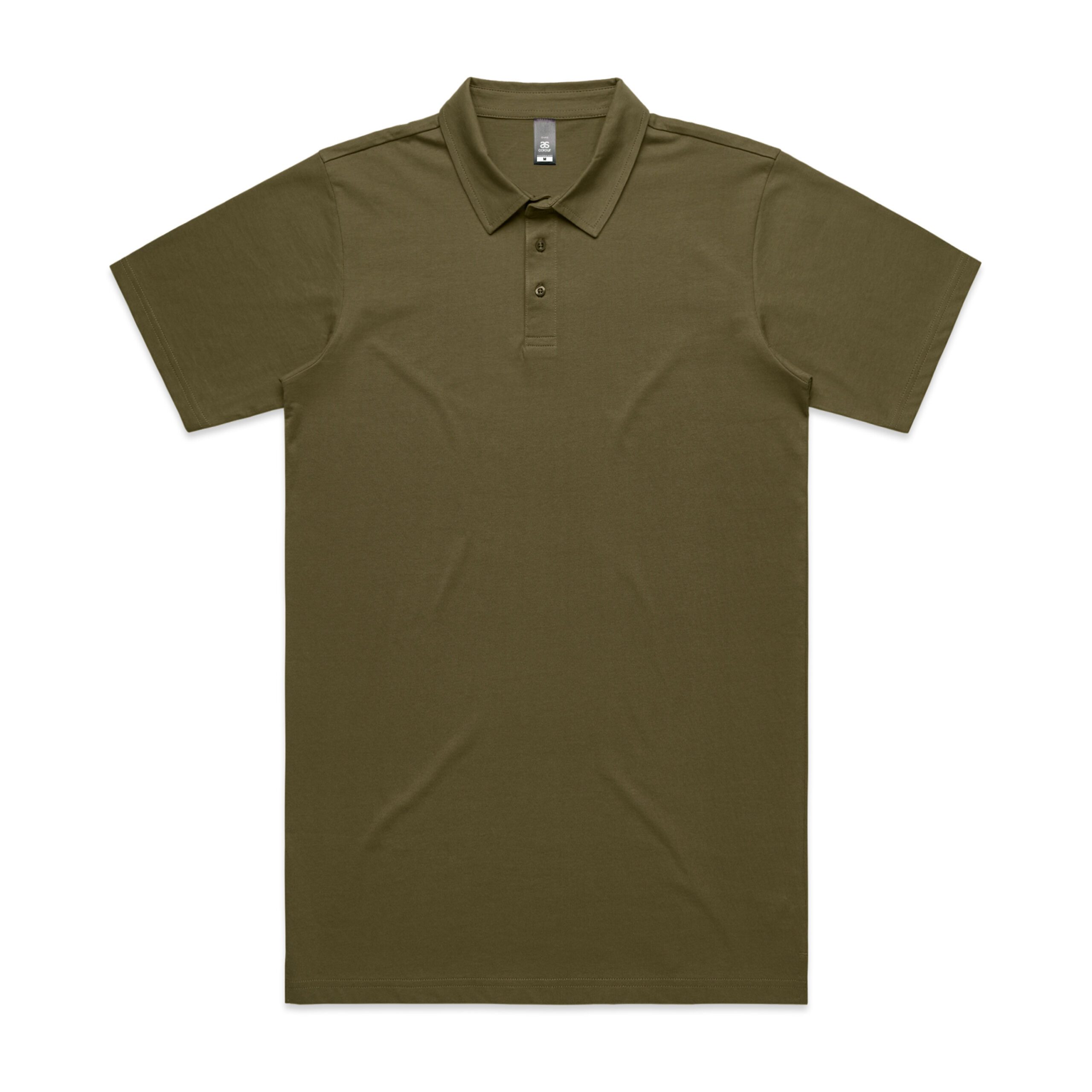 ASColour Mens Chad Polo army scaled ASColour Mens Chad Polo army scaled