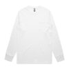 ASColour Mens Classic Pocket LS Tee white