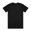 ASColour Mens Classic Tee 4XL–5XL black back ASColour Mens Classic Tee 4XL–5XL black back