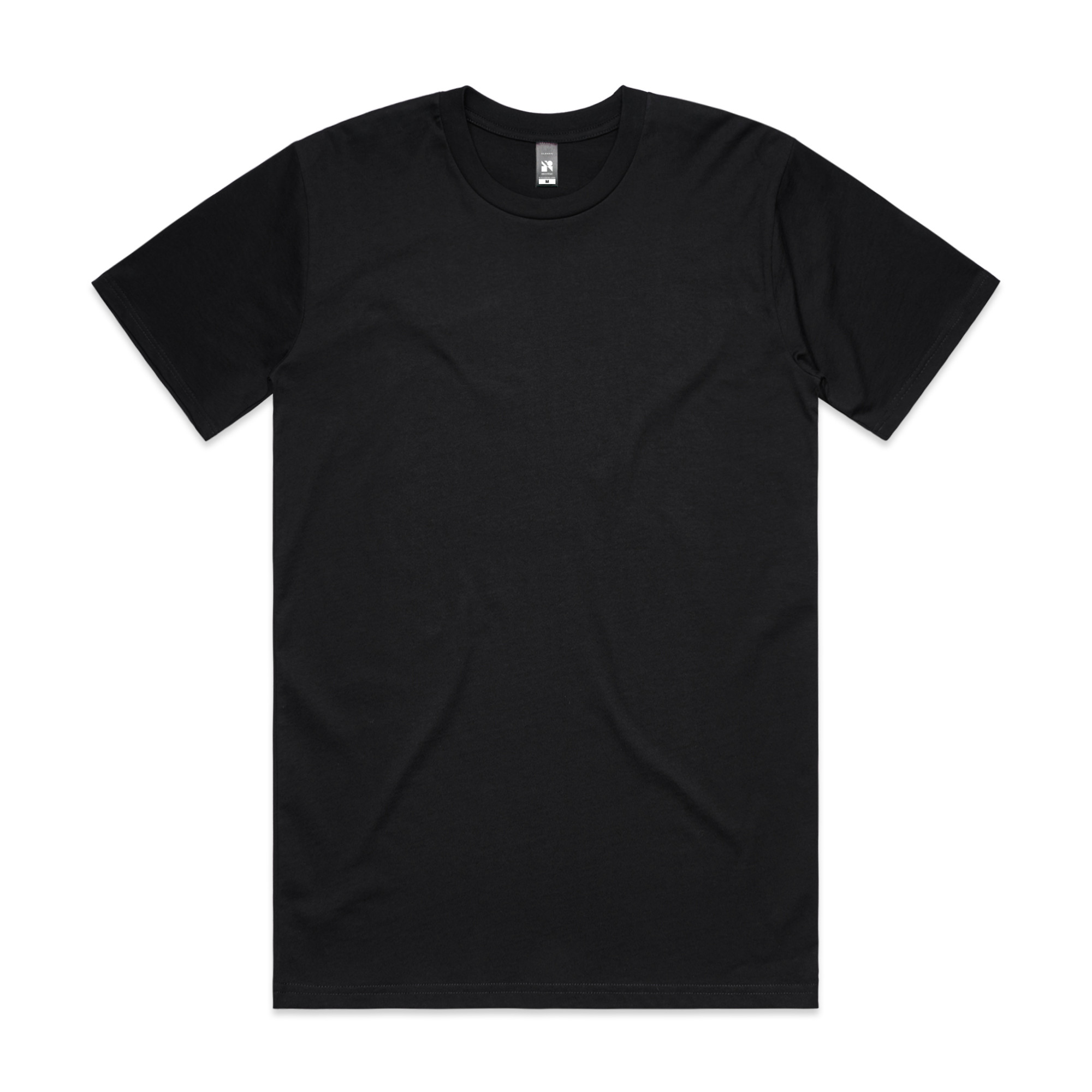 ASColour Mens Classic Tee 4XL–5XL black ASColour Mens Classic Tee 4XL–5XL black