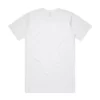 ASColour Mens Classic Tee 4XL–5XL white back ASColour Mens Classic Tee 4XL–5XL white back