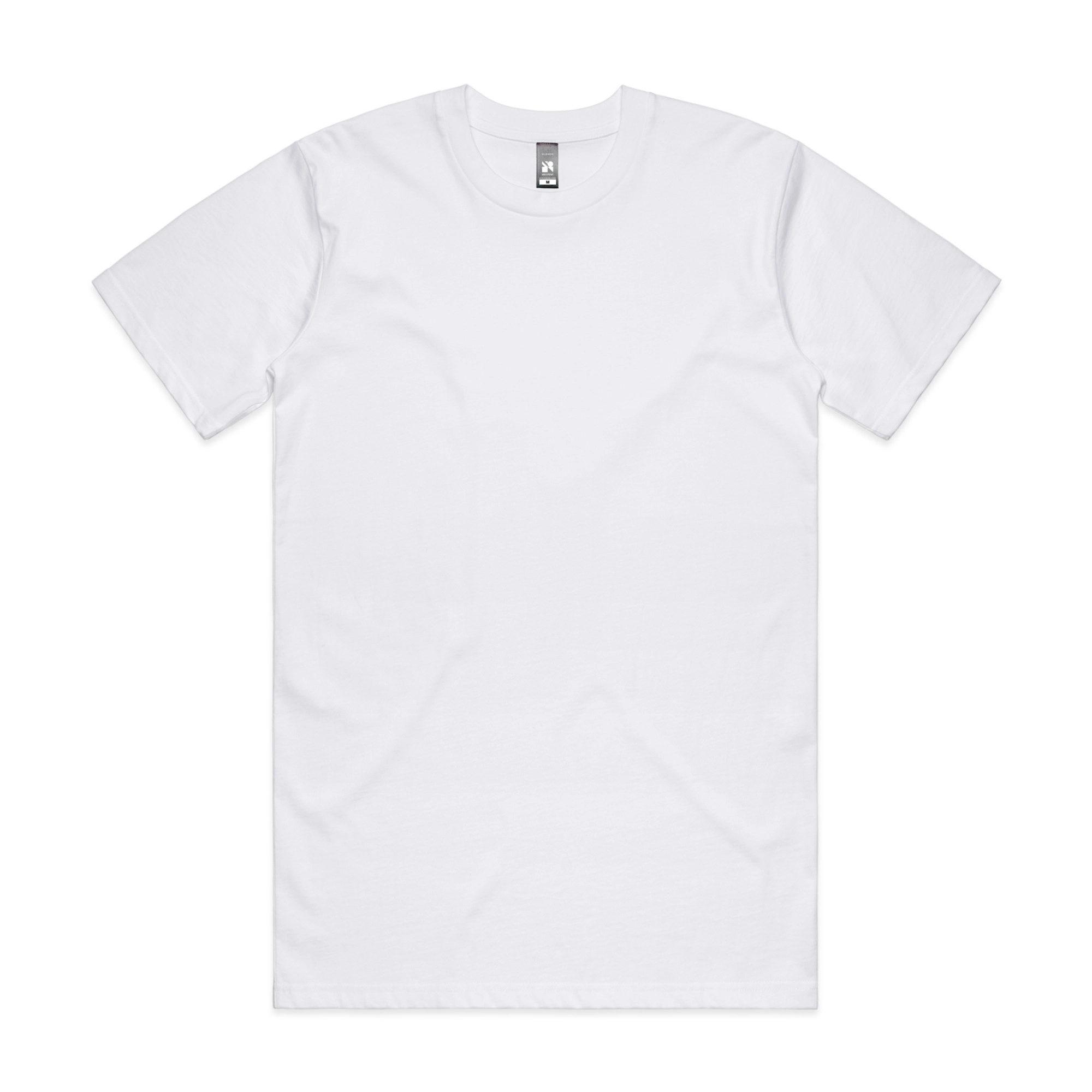 ASColour Mens Classic Tee 4XL–5XL white ASColour Mens Classic Tee 4XL–5XL white