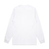 ASColour Mens General LS Tee white back ASColour Mens General LS Tee white back