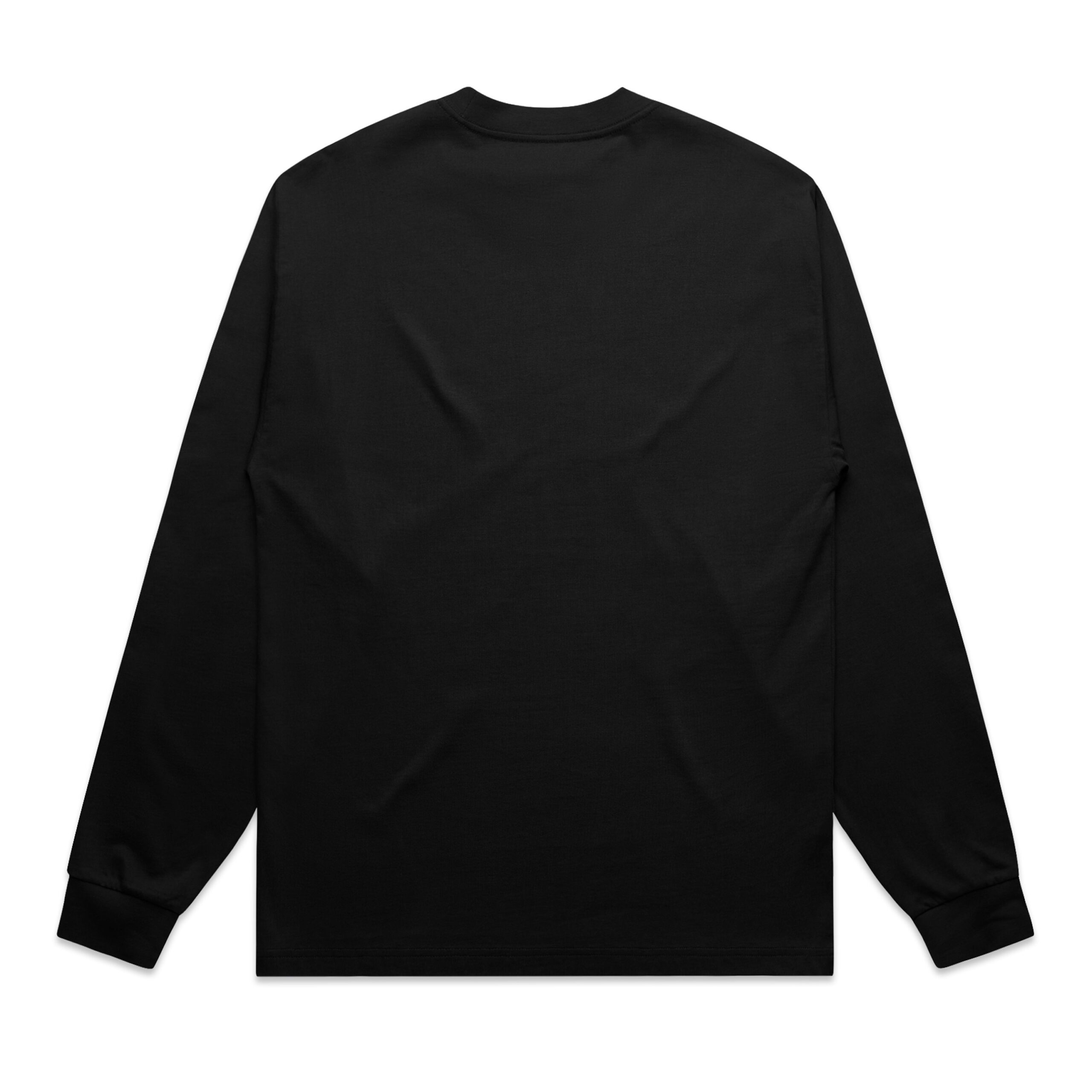 ASColour Mens Heavy LS Tee black back scaled ASColour Mens Heavy LS Tee black back scaled