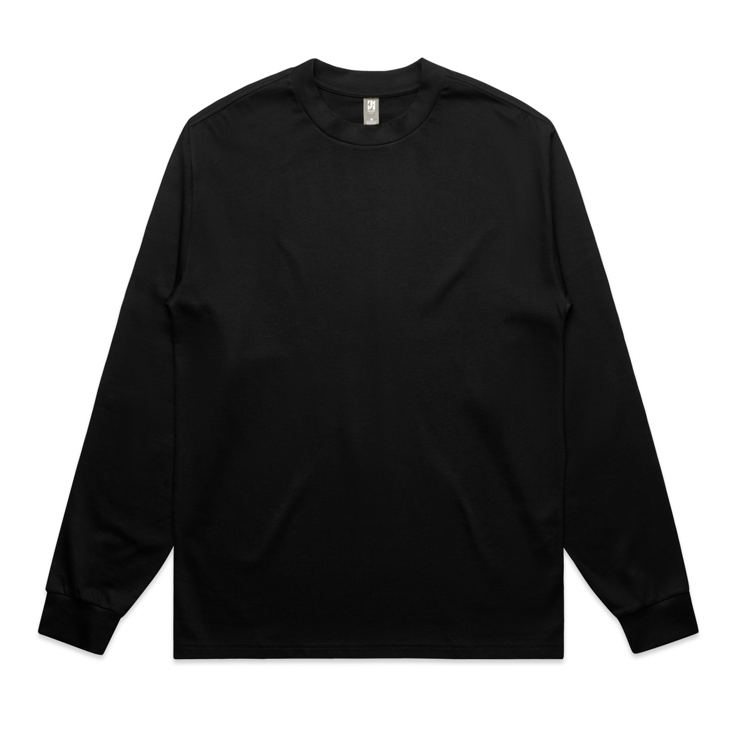 ASColour Mens Heavy LS Tee black scaled ASColour Mens Heavy LS Tee black scaled