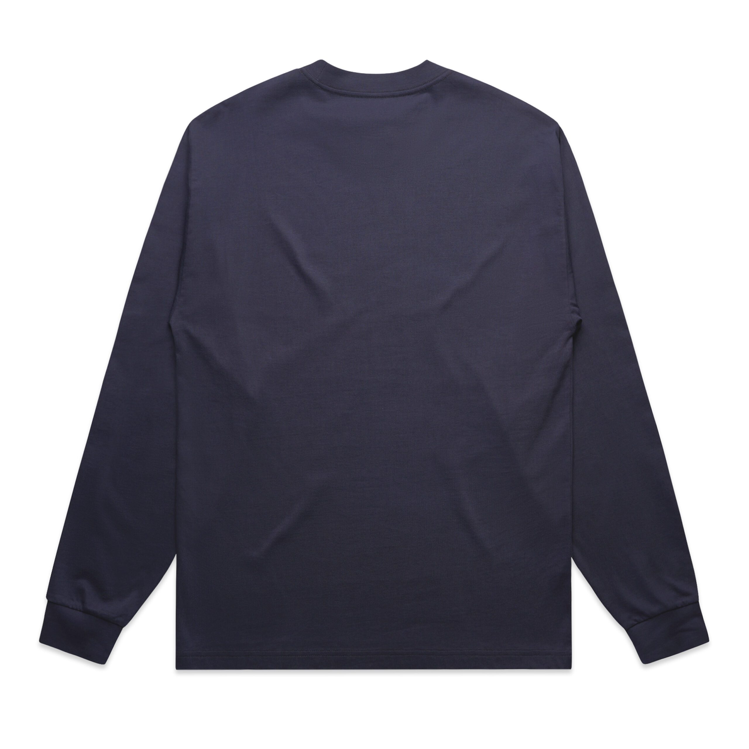 ASColour Mens Heavy LS Tee midnight blue back scaled ASColour Mens Heavy LS Tee midnight blue back scaled