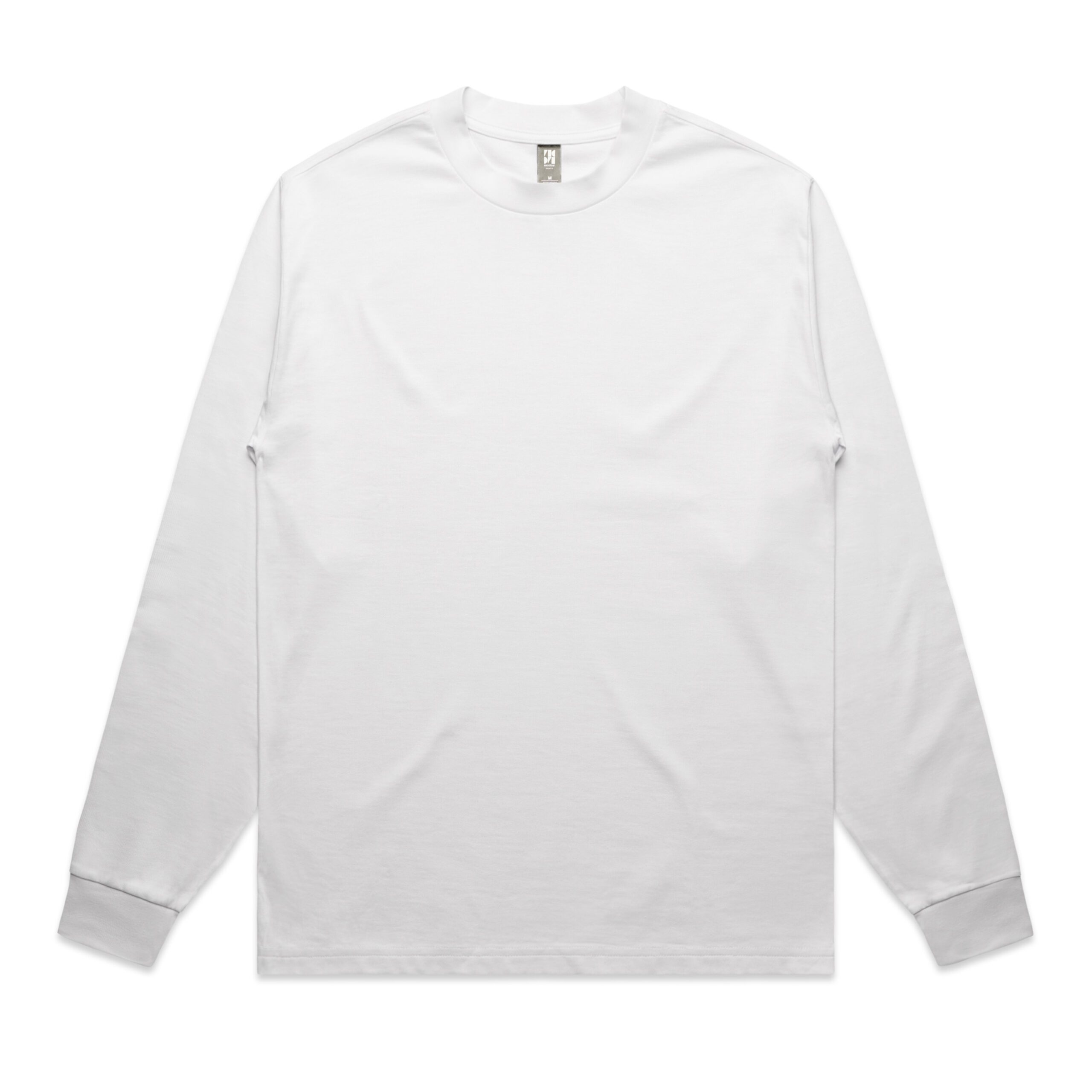 ASColour Mens Heavy LS Tee white scaled ASColour Mens Heavy LS Tee white scaled