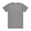 ASColour Mens Paper Tee grey marle back