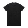 ASColour Mens Pique Polo black scaled ASColour Mens Pique Polo black scaled