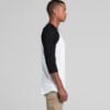 ASColour Mens Raglan Tee side ASColour Mens Raglan Tee side