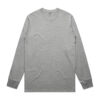 ASColour Mens Staple LS Tee grey marle scaled