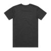 ASColour Mens Staple Marle Tee asphalt marle back ASColour Mens Staple Marle Tee asphalt marle back