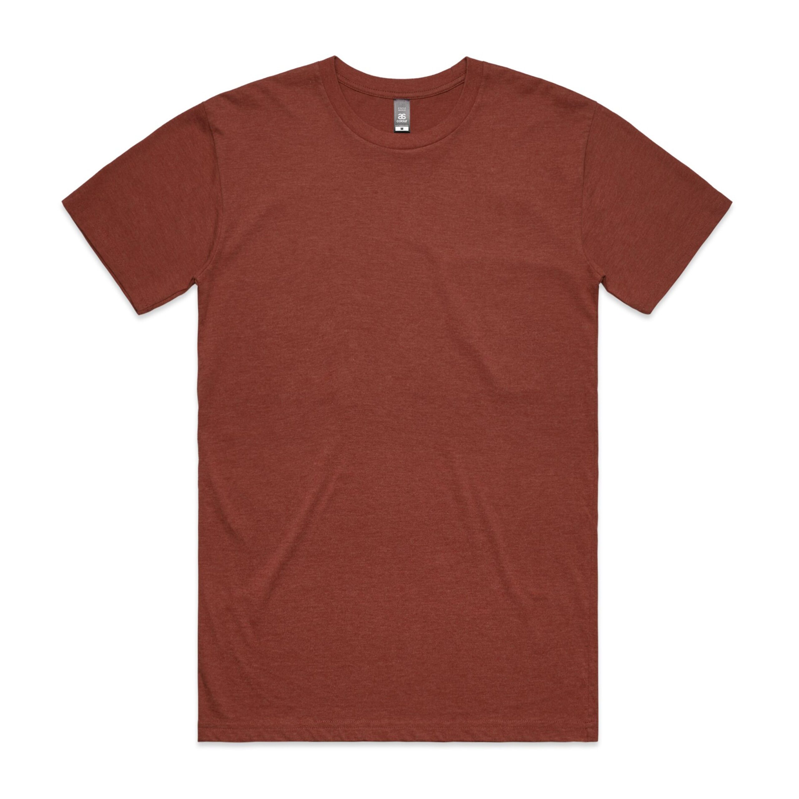 ASColour Mens Staple Marle Tee brick marle scaled ASColour Mens Staple Marle Tee brick marle scaled