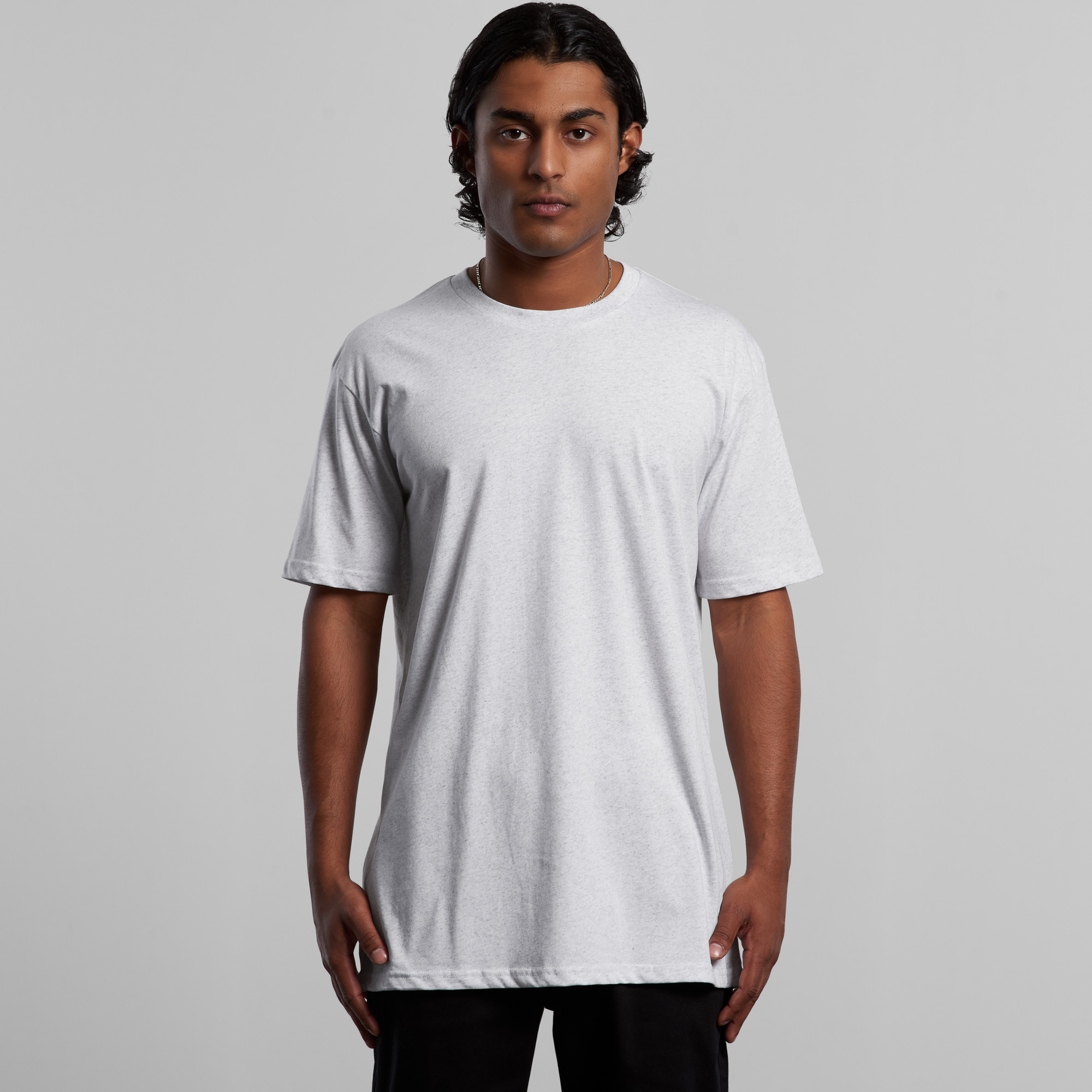 ASColour Mens Staple Marle Tee main ASColour Mens Staple Marle Tee main